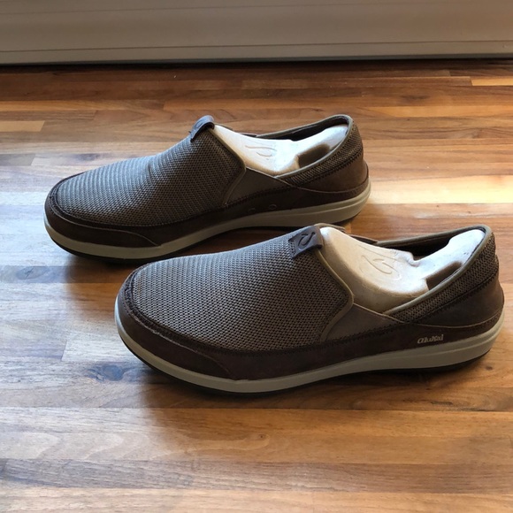Brand New Men’s OluKai Makia slip-ons. - Picture 1 of 3